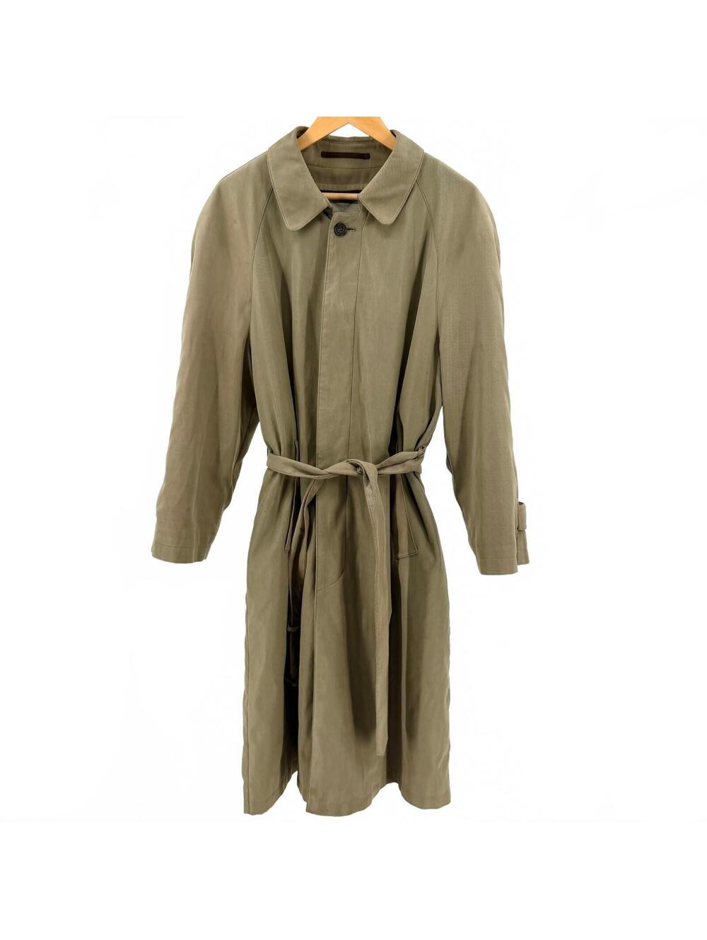 Vintage 90s Newport Harbor Tan Belted Trench Coat